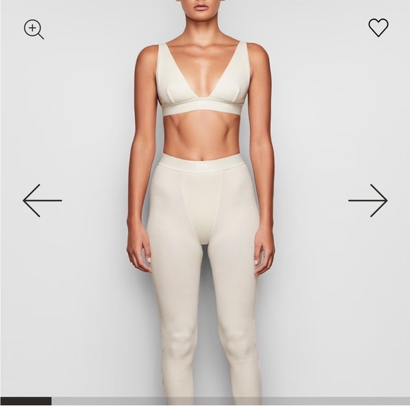 Skims Cotton Ribbed Legging - Picture 1 of 3